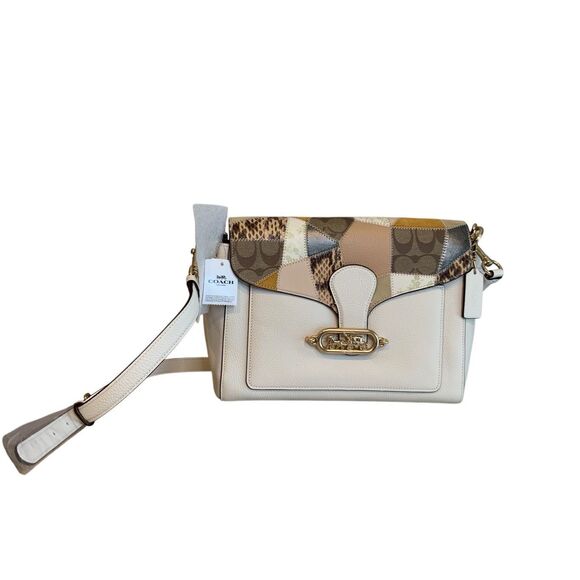 LIMITED EDITION Coach Jade Messenger Patchwork - Picture 11 of 11